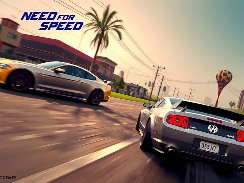 Need for Speed Horizon Update screenshot showing new map expansion areas