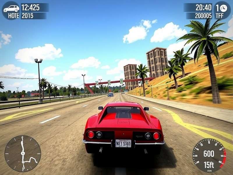 Need for Speed gameplay on Windows 11 showing high-quality graphics