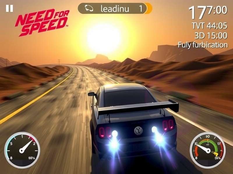 Need for Speed game running on a high-end Windows 11 PC with performance metrics overlay