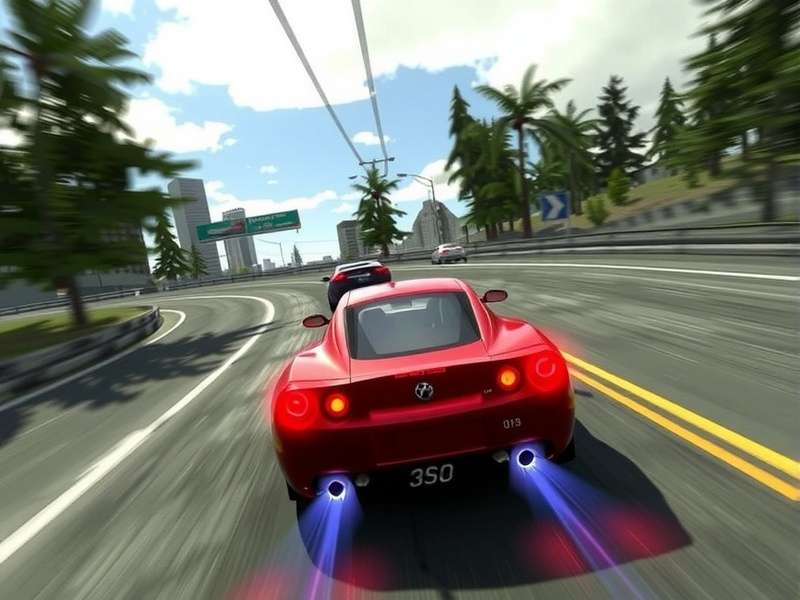 Need for Speed gameplay on Windows PC with high graphics