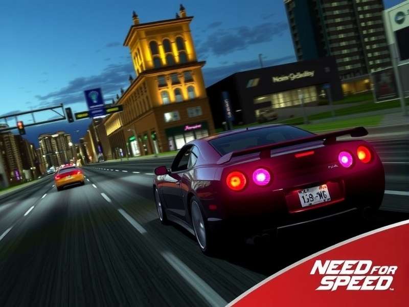 Need for Speed game cover art with fast cars