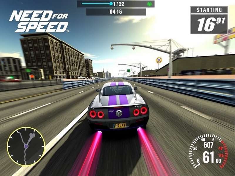 Need for Speed car customization screen