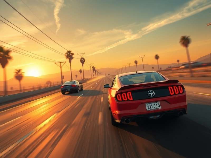 Need for Speed Unbound Torrent gameplay screenshot showing a custom car in a night race
