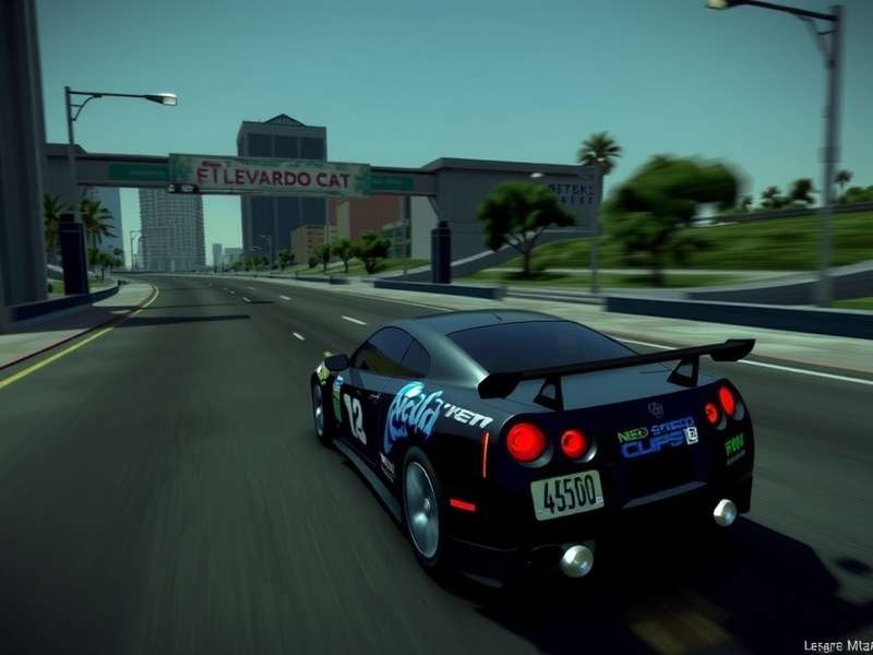 Need for Speed Carbon PS2 Gameplay Screenshot - Canyon Duel
