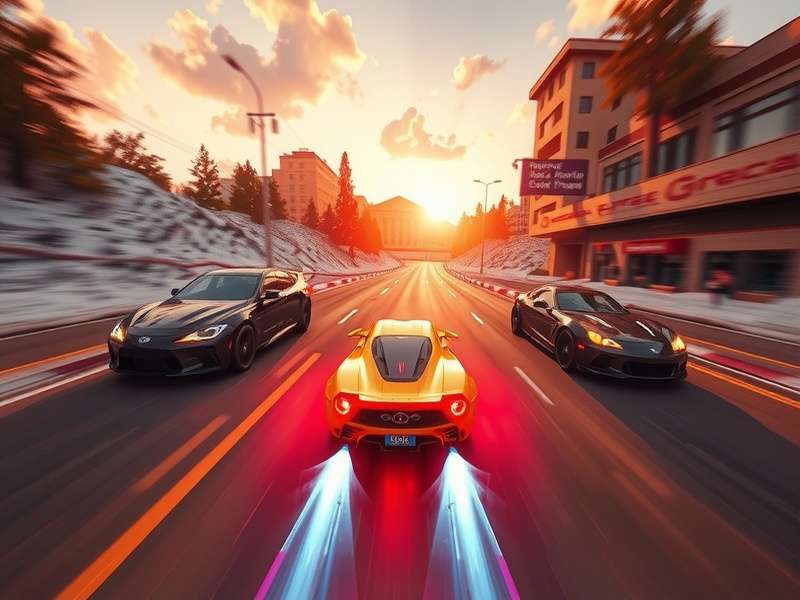 Need for Speed Hot Pursuit Remastered gameplay on Nintendo Switch showing police chase