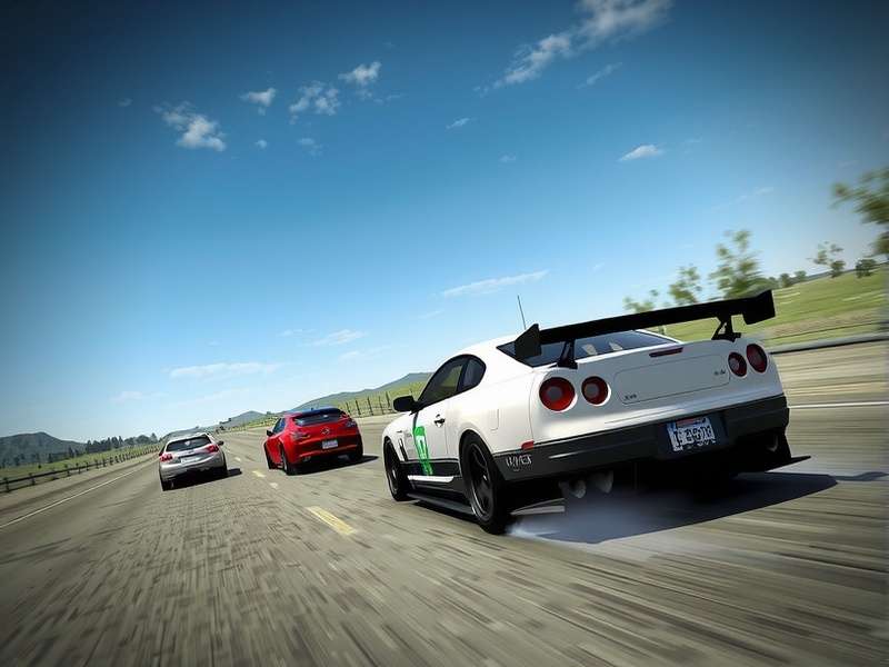 Need for Speed Most Wanted iconic BMW M3 GTR in a dramatic chase scene