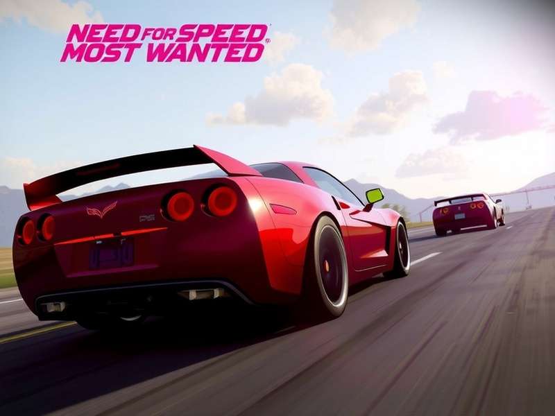 Need for Speed Most Wanted Trailer Screenshot - High-speed chase scene