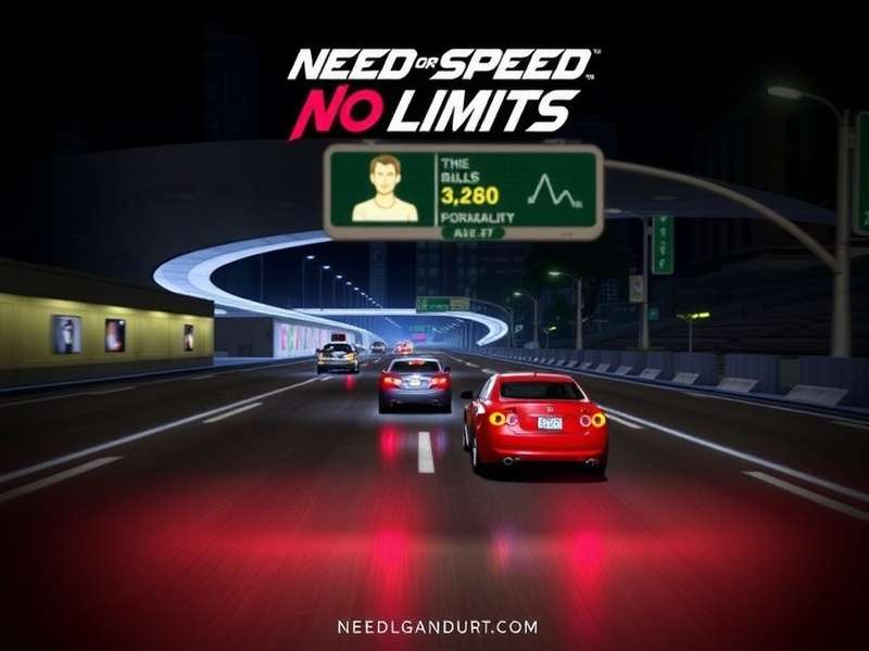Custom car garage in Need for Speed No Limits showing visual upgrades