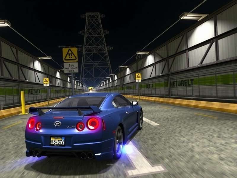 Need for Speed Underground PC Gameplay Screenshot - Custom Nissan Skyline