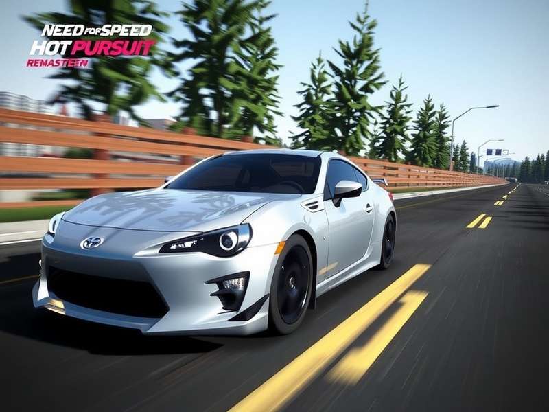 Need for Speed Hot Pursuit Remastered with custom mods showcasing enhanced graphics and new cars