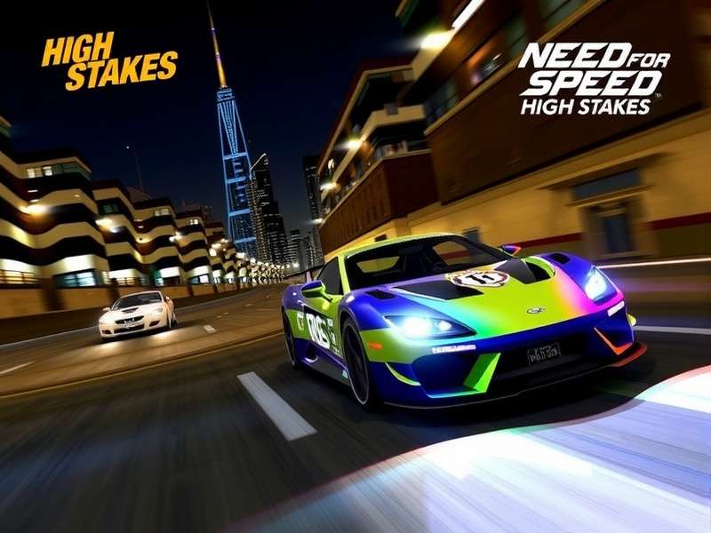 Need for Speed High Stakes gameplay screenshot showing intense police chase