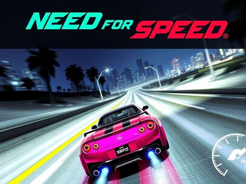 Need for Speed racing game screenshot on PC