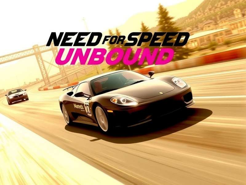Need for Speed Unbound Repack running on a mid-range PC with HUD visible