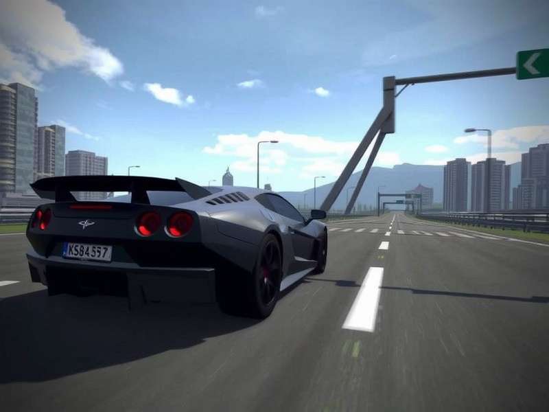 Need for Speed Carbon Steam Edition Gameplay Screenshot - Night Racing