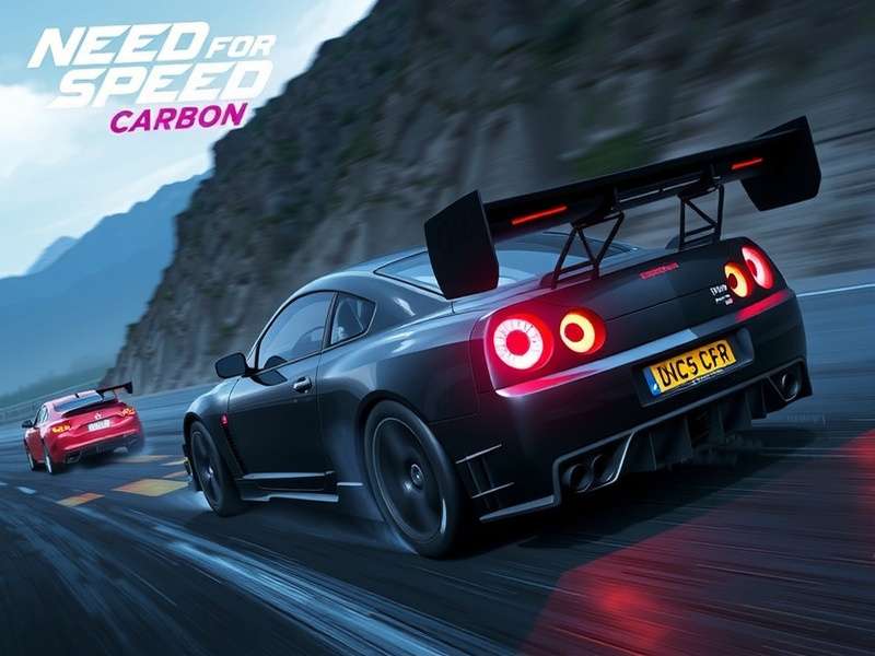 Need For Speed Carbon – Palmont City canyon racing scene with crew action