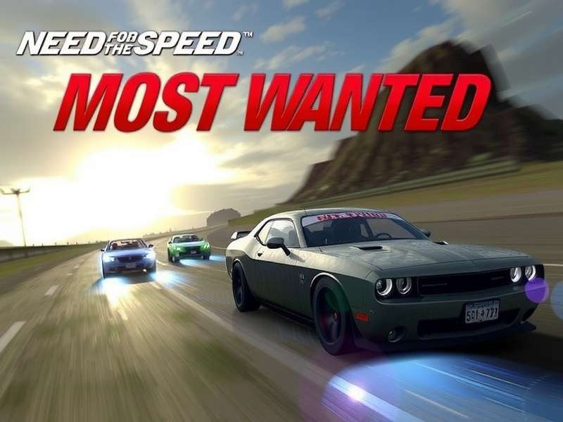 Need For Speed Most Wanted PC game cover — descargar gratis para PC