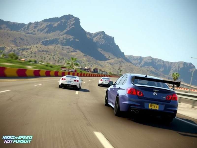 Need For Speed Hot Pursuit Trailer — High-speed police chase scene with exotic cars