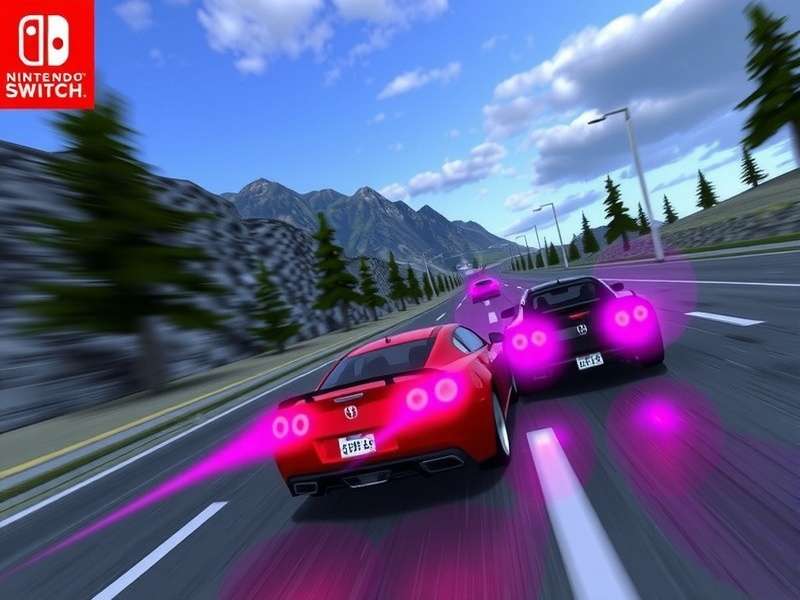 Need For Speed Hot Pursuit Nintendo Switch gameplay action scene