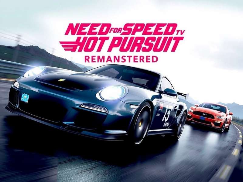 Need For Speed Hot Pursuit Remastered soundtrack album cover with police chase scene