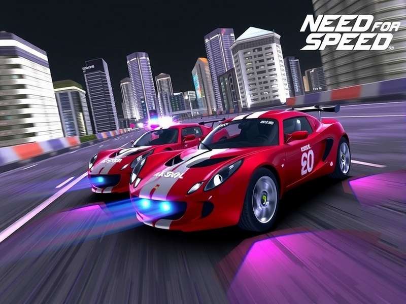 Need For Speed Latest Game 2025 — cover art with police chase and tuner cars