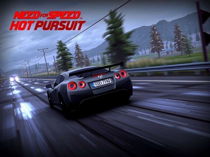 Need For Speed Hot Pursuit - High-speed police chase scene with exotic cars on Indian highways