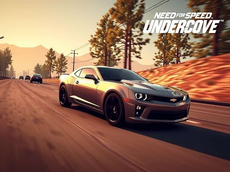 Need For Speed Undercover Tri-City open world skyline night racing